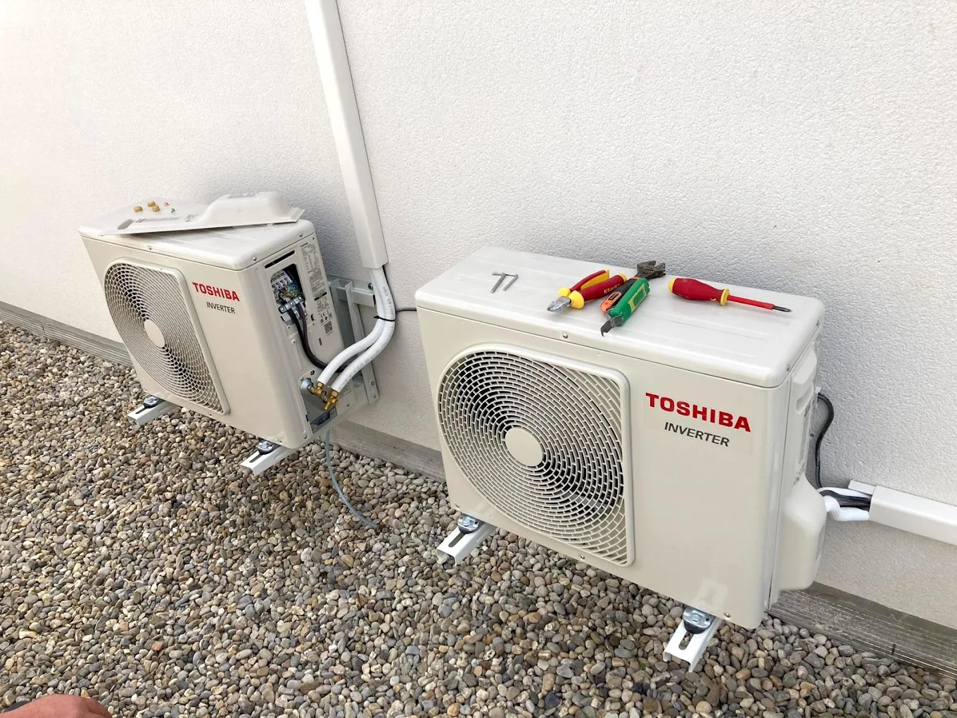 Réalisation tri-split Lyon - entreprise chauffage climatisation